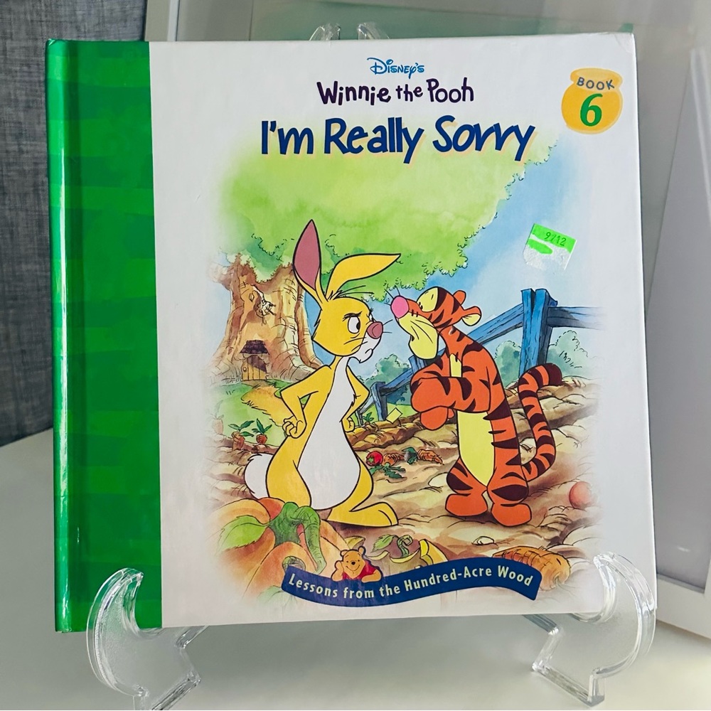 Disney’s Winnie The Pooh I’m Really Sorry Hardcover Picture Book